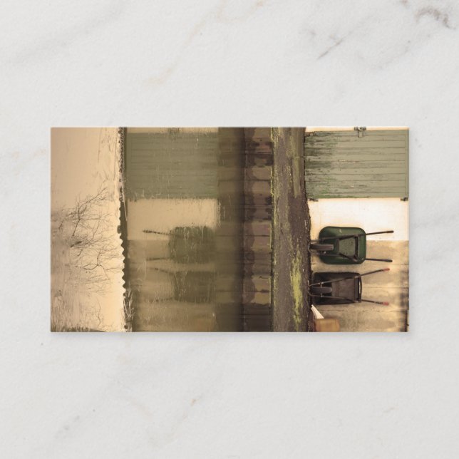 Cartão De Visita Portas e Barrows (Frente)