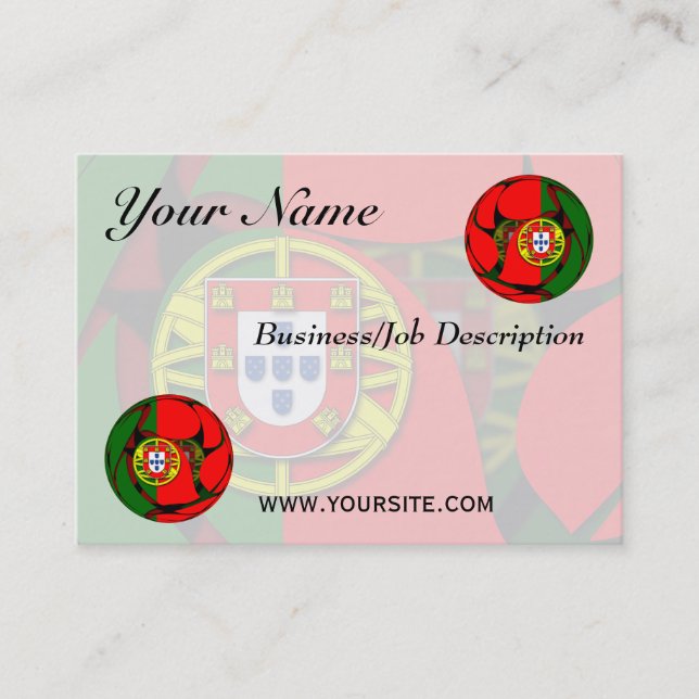 Cartão De Visita Portugal #1 (Frente)