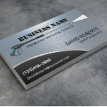 Cartão De Visita Potência de lavagem de pressão Limpeza de metal az<br><div class="desc">Cartões de visitas De Limpeza Da Câmara De Lavagem De Energia De Metal Azul.</div>