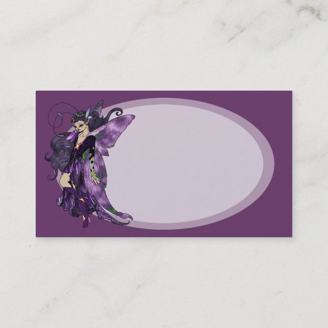 Cartão De Visita Povos justos: Urze (Verso)