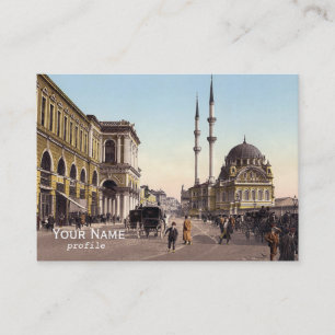 Cartão De Visita Praça Tophane, Istambul