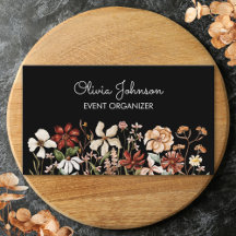 Prado de Flores Silvestres Vintage Personalizado e