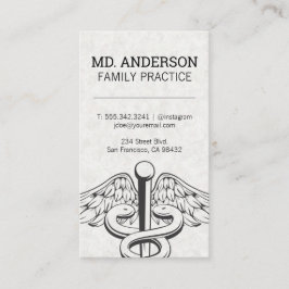 Cartão De Visita Prática Familiar | Símbolo médico