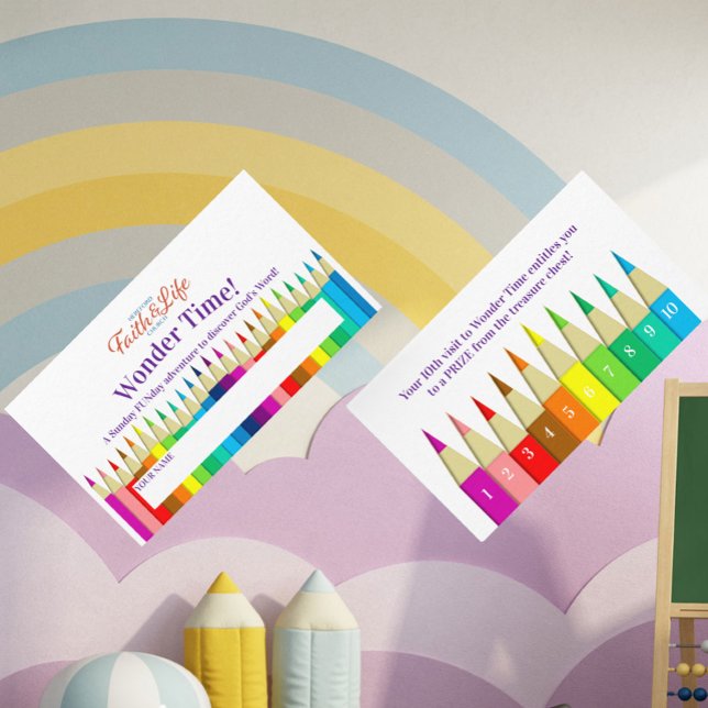 Cartão De Visita Pré-Escolar Domingo de Incentivo à Juventude (Criador carregado)