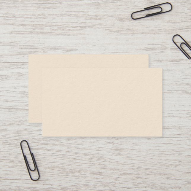 Cartão de visita Premium branco antigo (Frente/Verso In Situ)