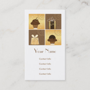 Cartão De Visita Presente criativo