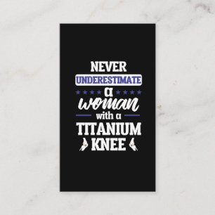 Cartão De Visita Presente de Recuperação de Cirurgia de Substitui