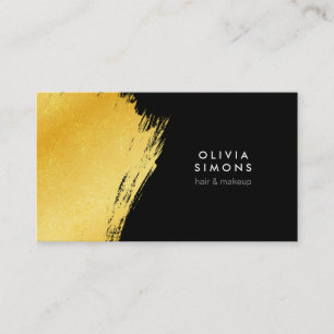 Cartão de visita preto