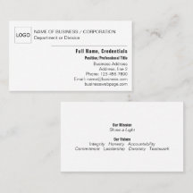 Preto e Branco detalhados de negócios simples mode