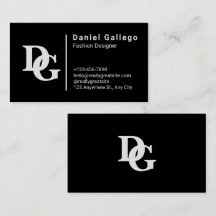 Preto E Branco Simples Pessoal