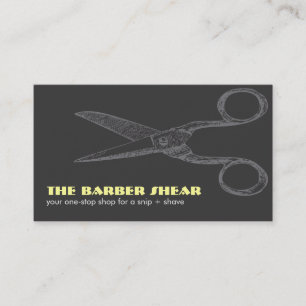 Cartão De Visita Preto & vermelho corta Bizcard