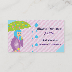 Cartão De Visita Primavera