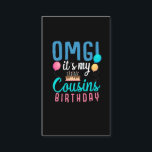 Cartão De Visita Primo Birthday Cake Funny Balloon Boys Kid Party<br><div class="desc">Primo Birthday Cake Engraçado Festa De Crianças De Balões Engraçados. Conjuntos de Primos Familiares para Crianças.</div>