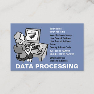 Cartão De Visita Processamento de dados
