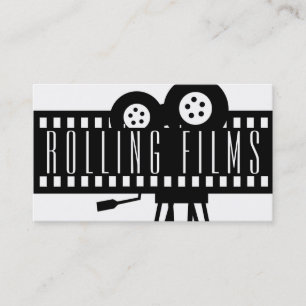Cartão De Visita Produtor de Filmes Diretor de Cinema Moderno