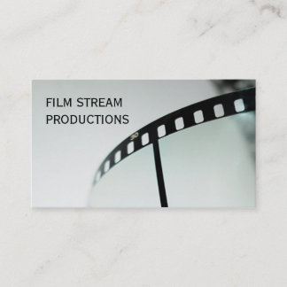 Cartão De Visita Produtor de Filmes Diretor de Cinema Moderno