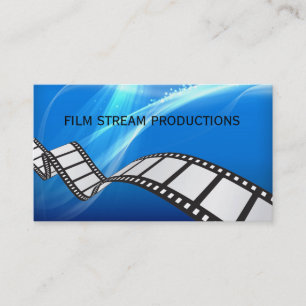Cartão De Visita Produtor de Filmes Diretor de Cinema Moderno
