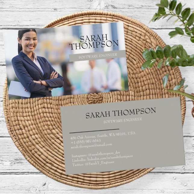 Cartão De Visita Professional business cards, editable template  (Criador carregado)