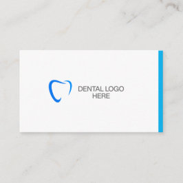 Cartão De Visita Professional Dentist Business Presentation Card