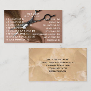 Cartão De Visita Professional e Chic para Waxing Brasileiro e Corpo