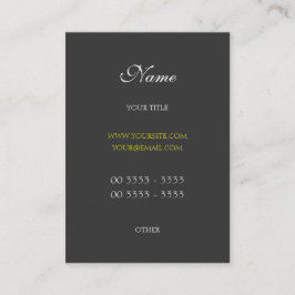 Cartão De Visita Professional Modern and Elegant 3