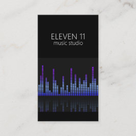 Cartão De Visita Professional Music Recording Studio