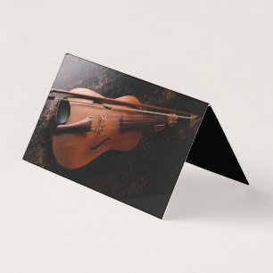 Cartão De Visita Professor do violino