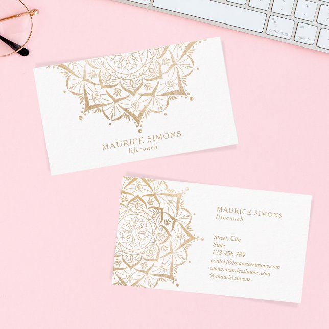 Cartão De Visita Professor Mandala Yoga (Criador carregado)