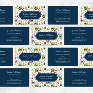 Cartão De Visita Professor substituto