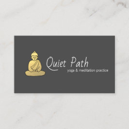 Cartão De Visita Professora Budista de Mindagação