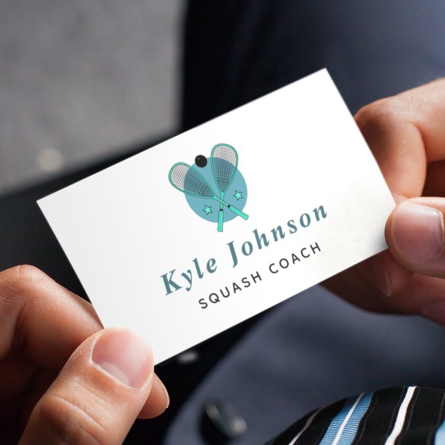 Cartão De Visita Professora Instrutora de Esportes do Treinador Rac (Criador carregado)