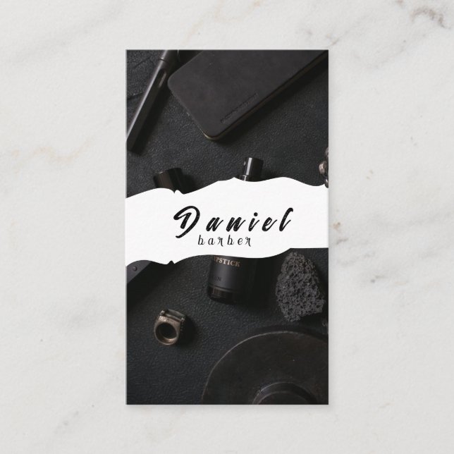 Cartão De Visita Profissionais de Hair de Definição (Frente)