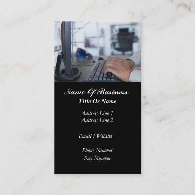 Cartão de visita profissional (Frente)