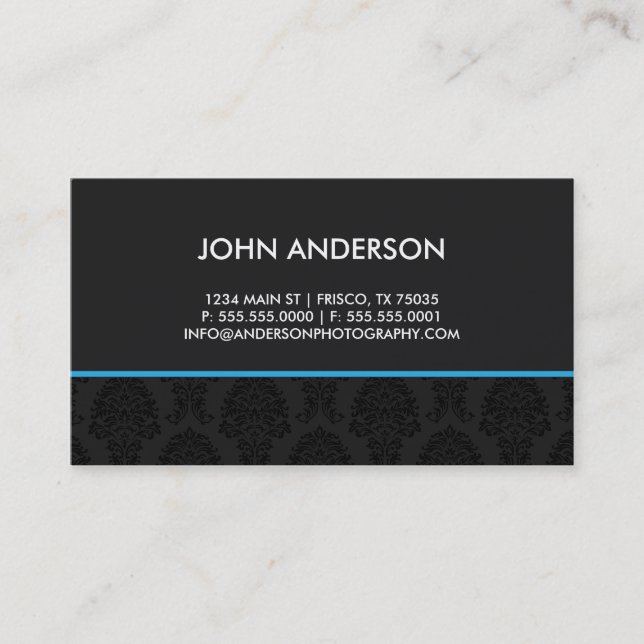 Cartão de visita profissional (Frente)