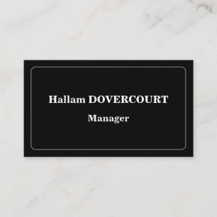 Cartão de visita profissional antigo