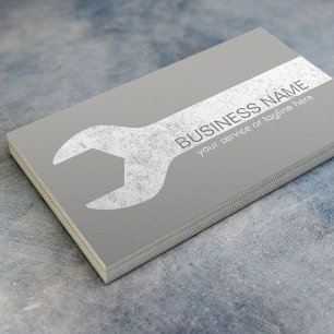 Cartão De Visita Profissional automotriz do mecânico do carro da