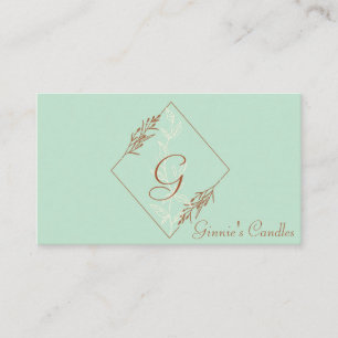 Cartão de visita profissional, azul moderno e cast