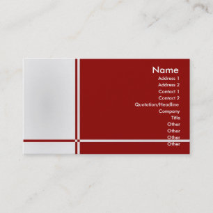 Cartão de visita profissional B