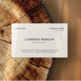 Cartão De Visita Profissional básico