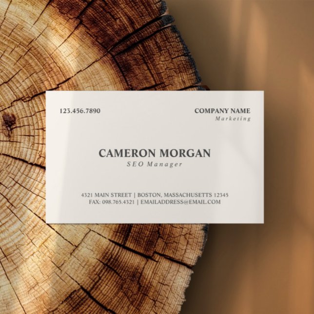 Cartão De Visita Profissional básico (Criador carregado)