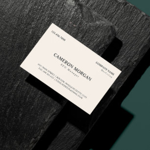 Cartão De Visita Profissional básico