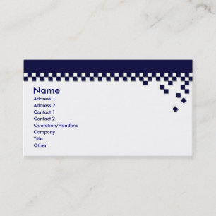 Cartão de visita profissional clássico