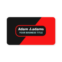 Profissional (Código QR) Vermelho e Preto Brilho M