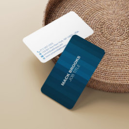 Cartão De Visita Profissional Corporativo Simples Elegante