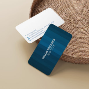 Cartão De Visita Profissional Corporativo Simples Elegante