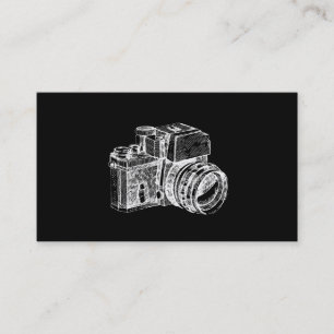 Cartão de visita profissional da fotografia do