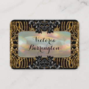 Cartão De Visita Profissional da pérola do escape de Suttons