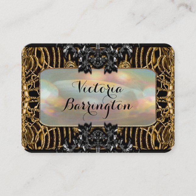 Cartão De Visita Profissional da pérola do escape de Suttons (Frente)