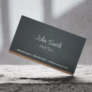 Cartão De Visita Profissional de Calçado do Tutor de Matemática