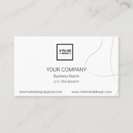 Cartão de visita profissional de código QR de Desi